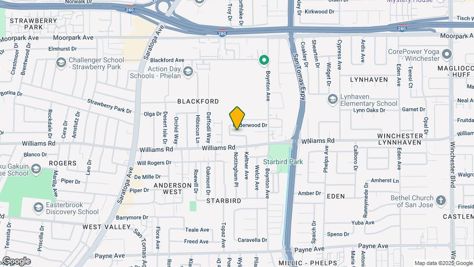 3837 Barker Dr Map and Location Details