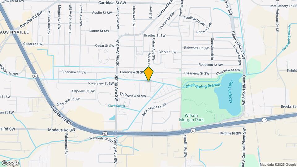 2405 Halifax Pl SW Map and Location Details