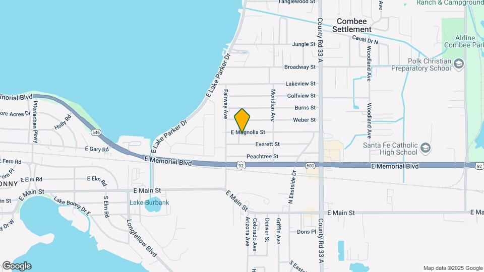 2233 E Magnolia St Map and Location Details