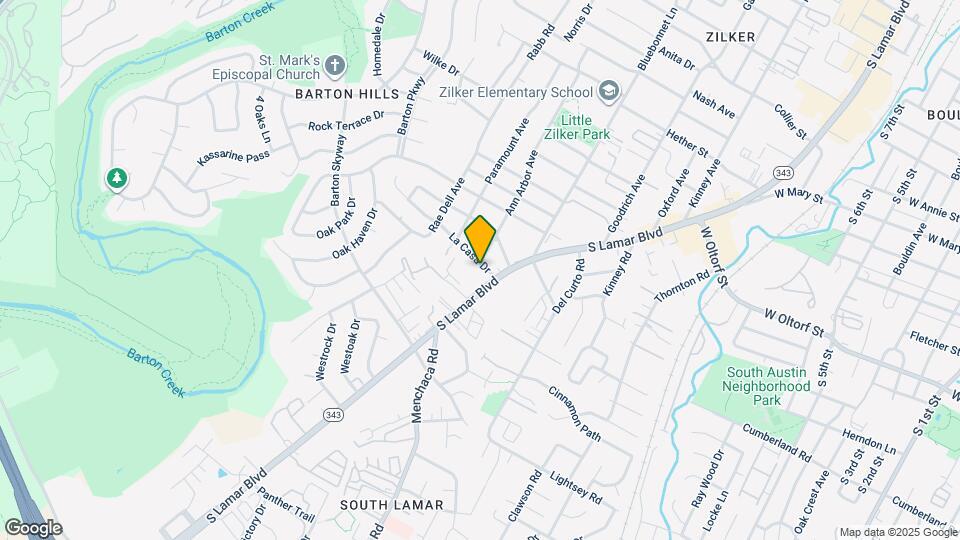 2007 La Casa Dr Map and Location Details