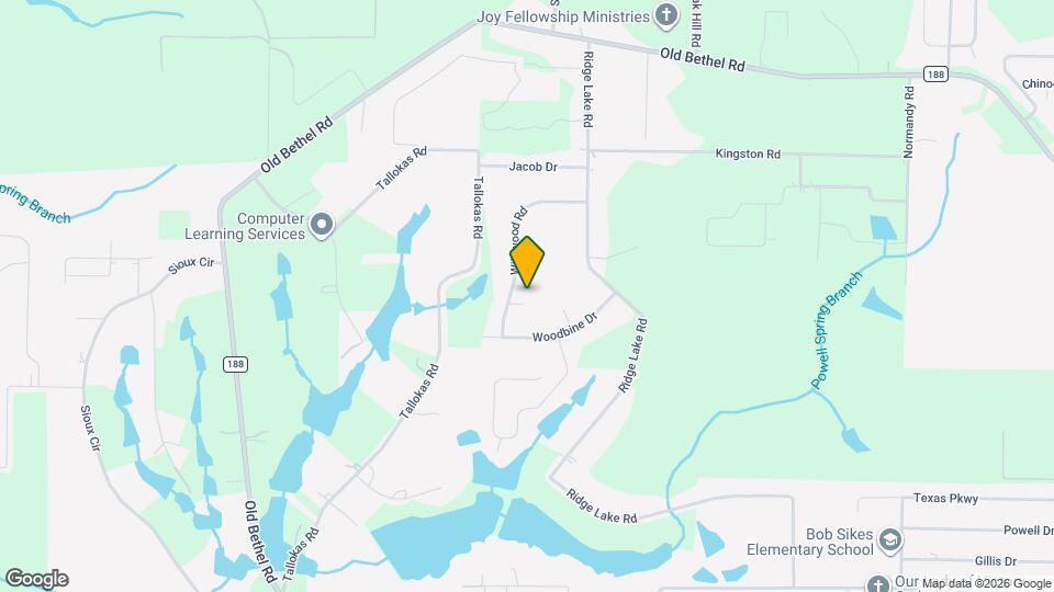 5735 Wildwood Rd Map and Location Details
