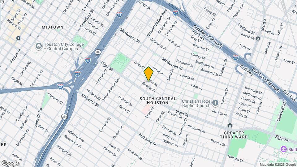 3008 Delano St Mapa y Detalles de la Ubicación