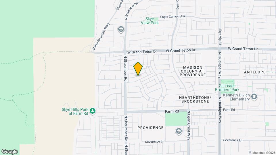 10609 Kennedy Peak Ln Map and Location Details
