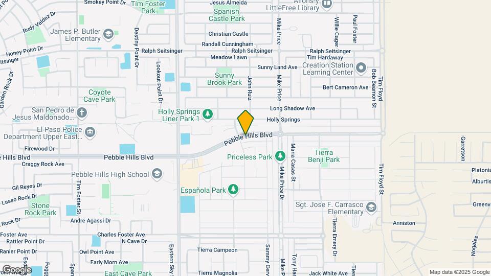 14604 Pebble Hills Blvd Map and Location Details