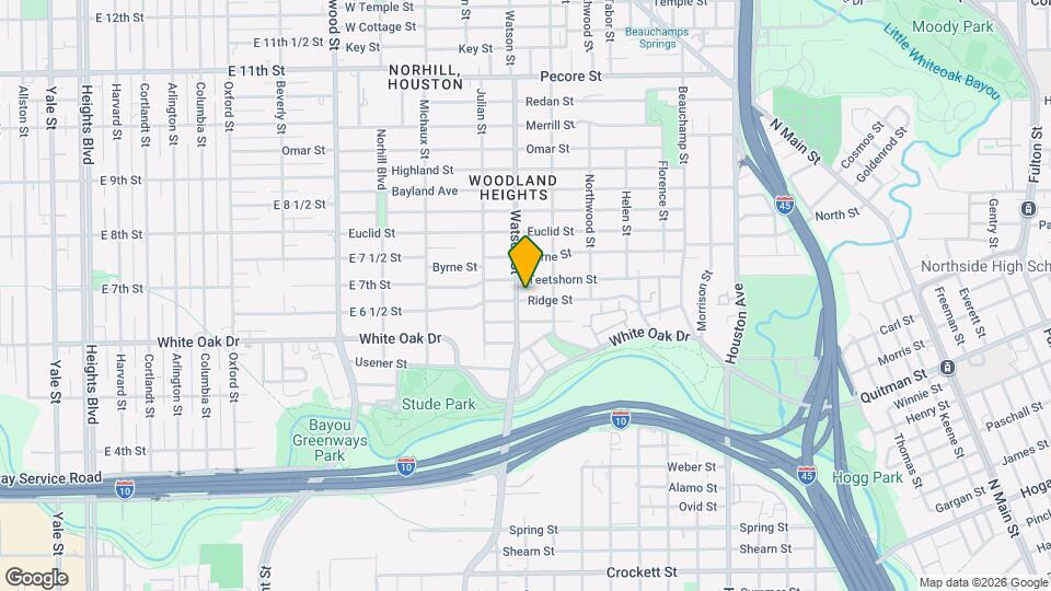 715 Ridge St Map and Location Details