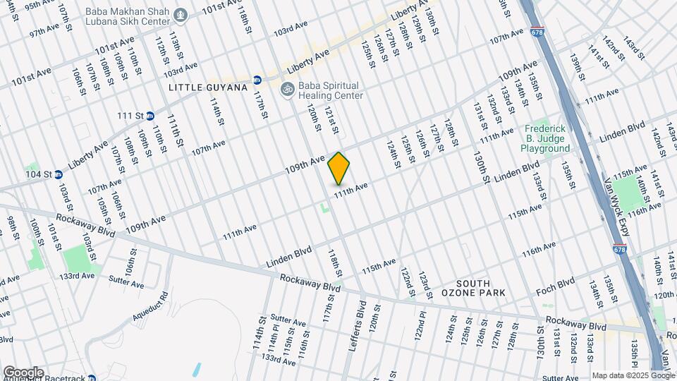 119-17 111th Ave Mapa y Detalles de la Ubicación