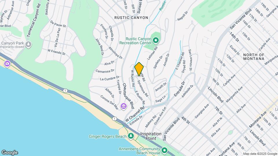 454 Sycamore Rd Map and Location Details