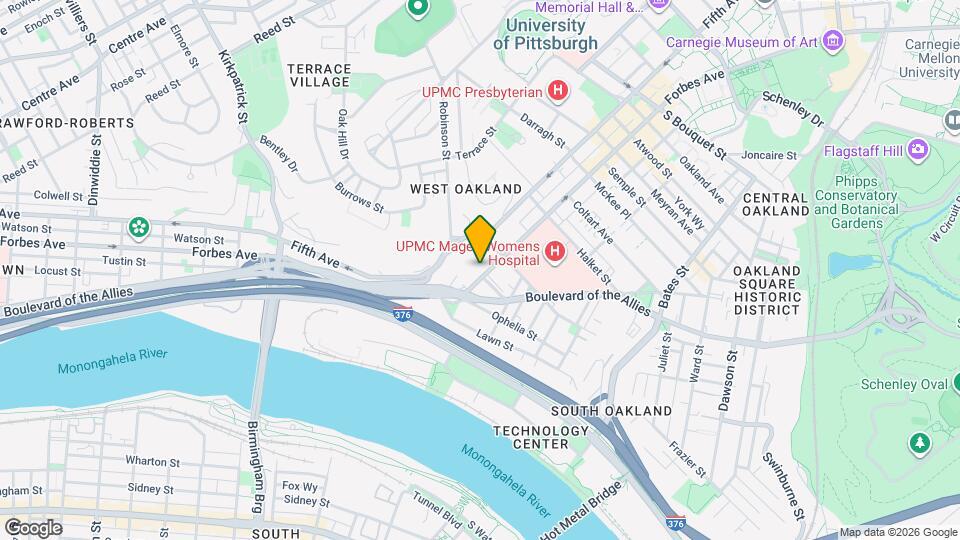 Mosaic Apartments Map and Location Details