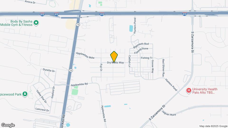 2358 Dry Moss Way Map and Location Details