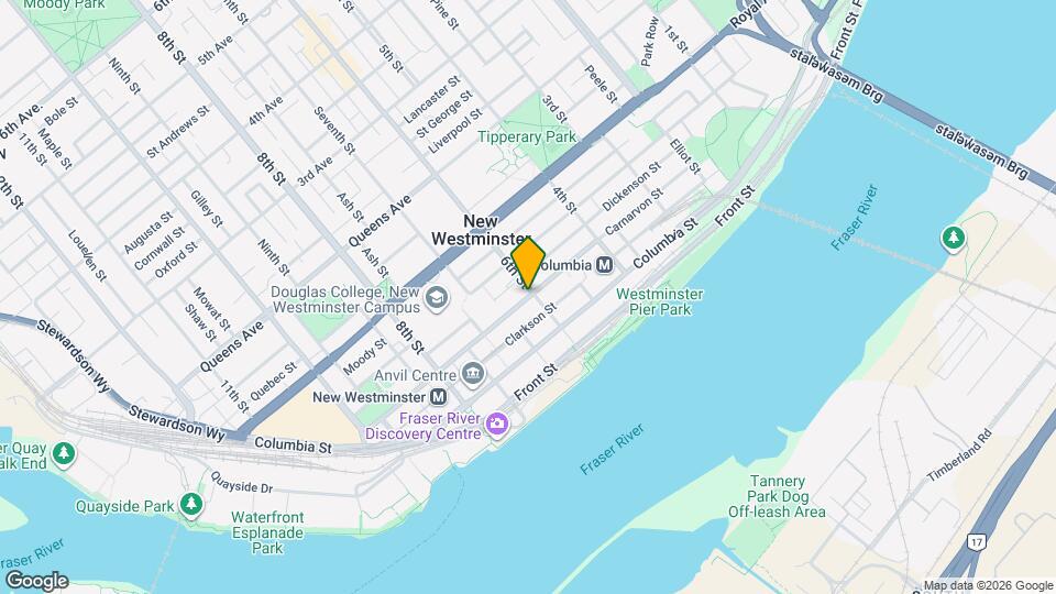 3104 Carnarvon St Map and Location Details