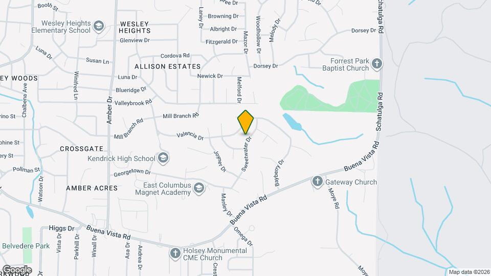 165 Sweetwater Dr Map and Location Details