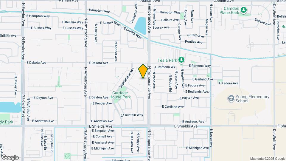 6981 E Robinson Ave Map and Location Details