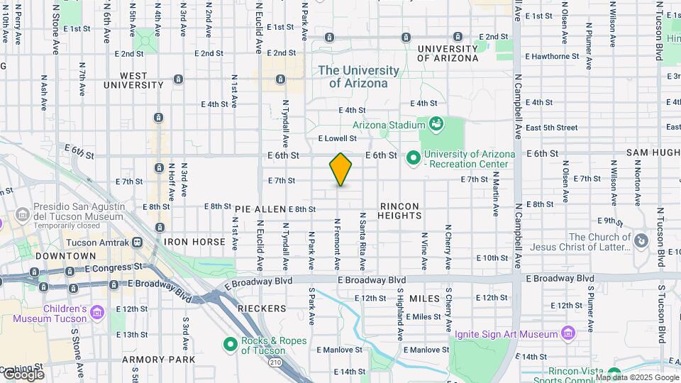 332 N Fremont Ave-Unit -A Map and Location Details