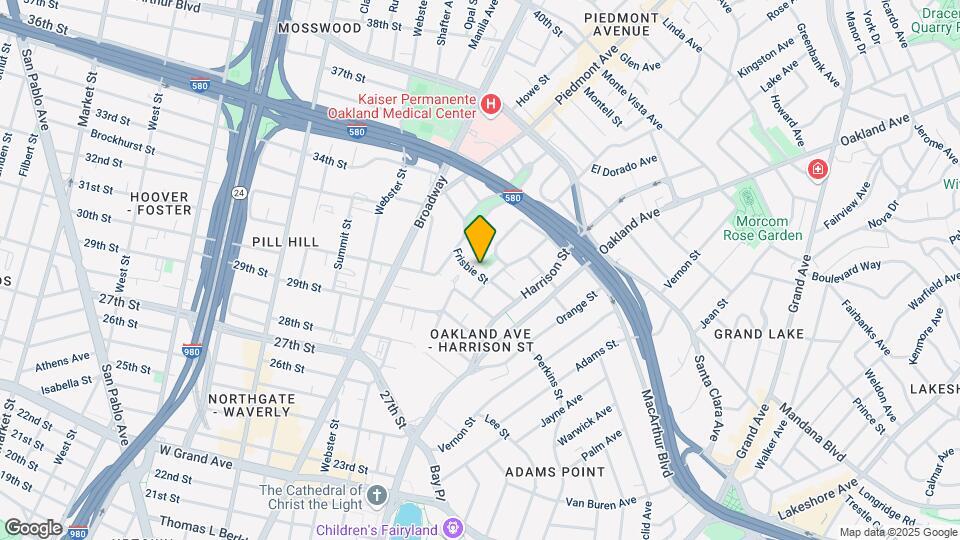 154 Frisbie St Mapa y Detalles de la Ubicación