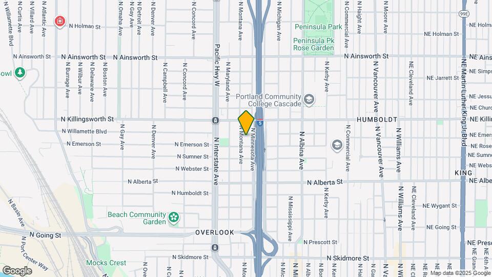 5326 N Montana Ave Map and Location Details