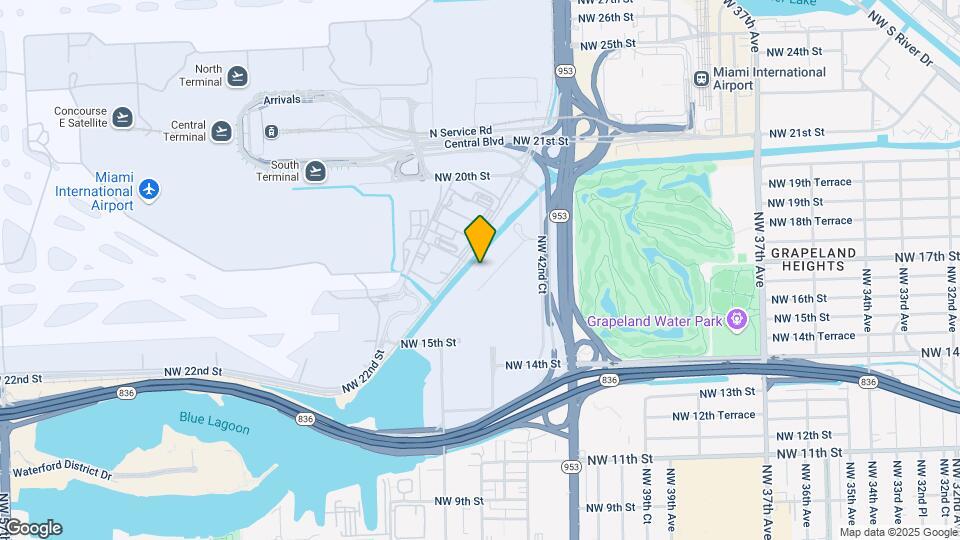 4335 NW South Tamiami Canal Dr Map and Location Details