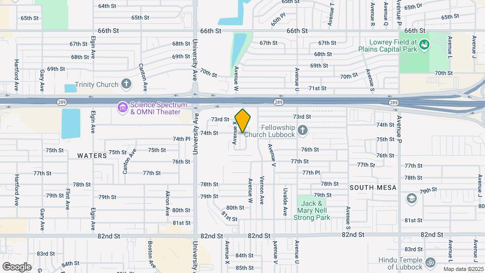 7402 Waco Ave Map and Location Details