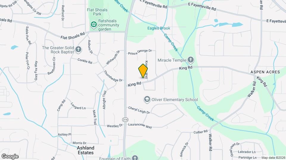 1717 King Rd Map and Location Details