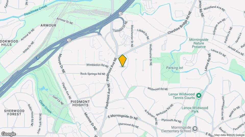 1870 Windemere Dr NE Map and Location Details