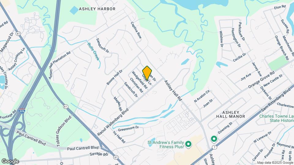 1816 Gippy Ln Map and Location Details