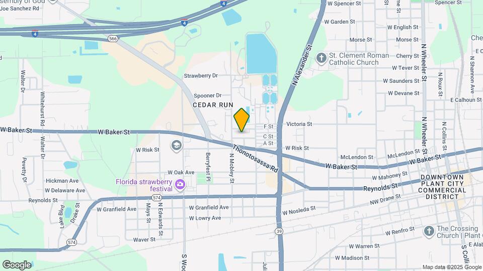 1802 W House St Map and Location Details