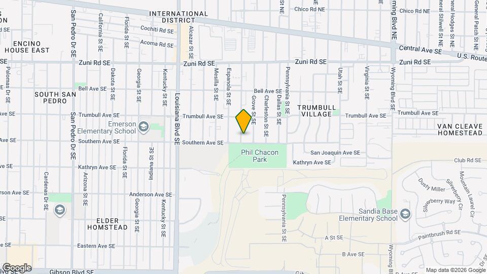 636 San Pablo St SE, Unit Unit A Map and Location Details