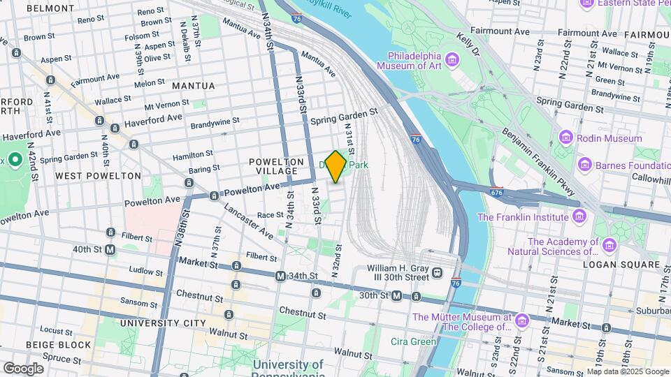 3213 Winter St Map and Location Details