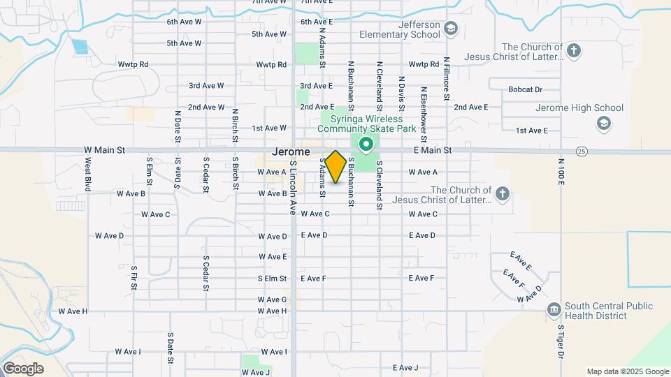 216 E Ave B Mapa y Detalles de la Ubicación