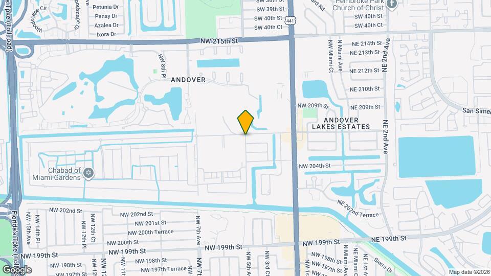 20478 NW 4th Ave Map and Location Details
