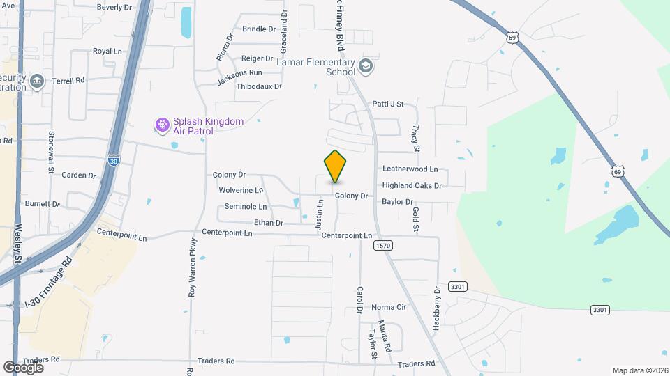 6820 Topaz Dr Map and Location Details