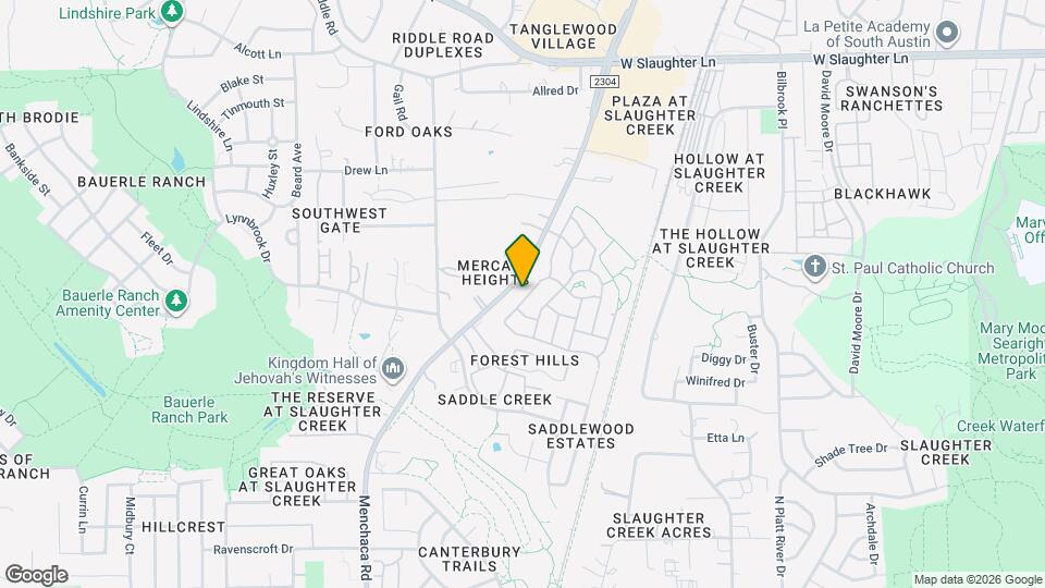 1704 Rockland Dr Map and Location Details