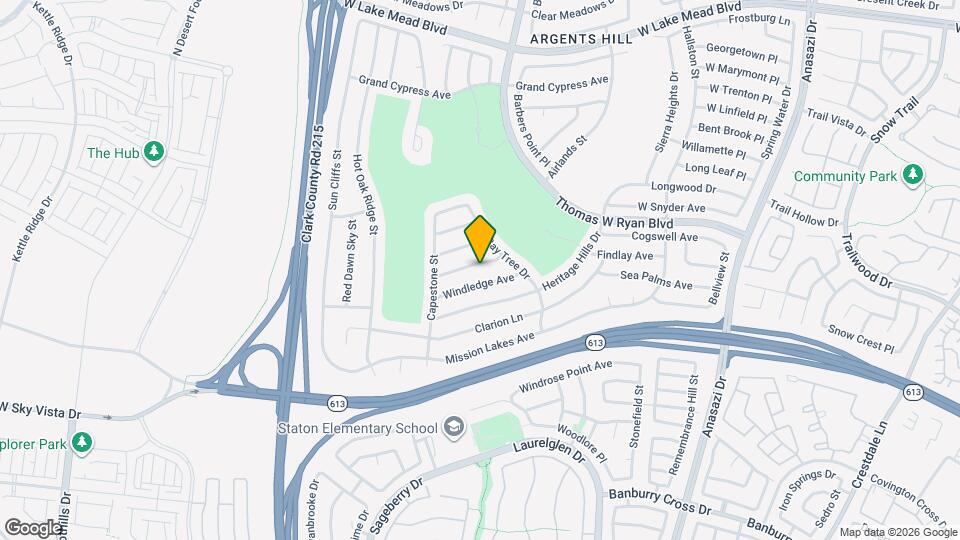 10717 Dover Creek Ave Map and Location Details