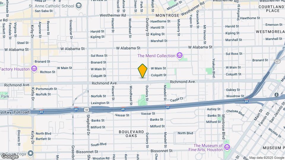 1716 Richmond Ave. Map and Location Details