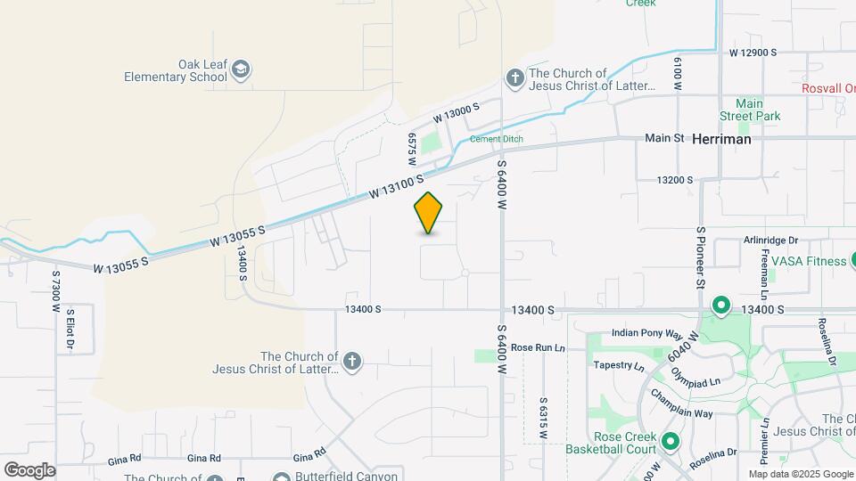 6552 W Timber Rnch Dr Map and Location Details