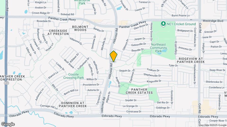 12621 Greenhaven Dr Map and Location Details