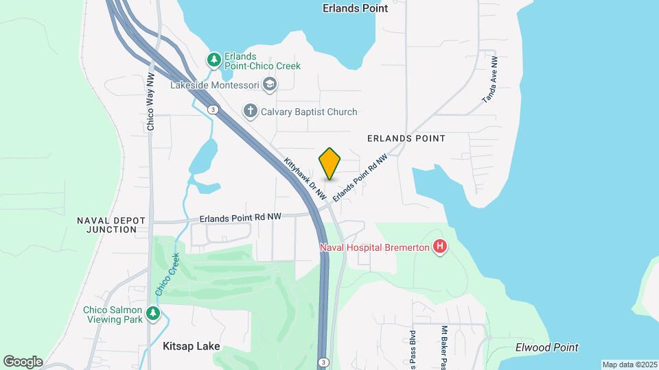 3610 Kittyhawk Dr NW Map and Location Details