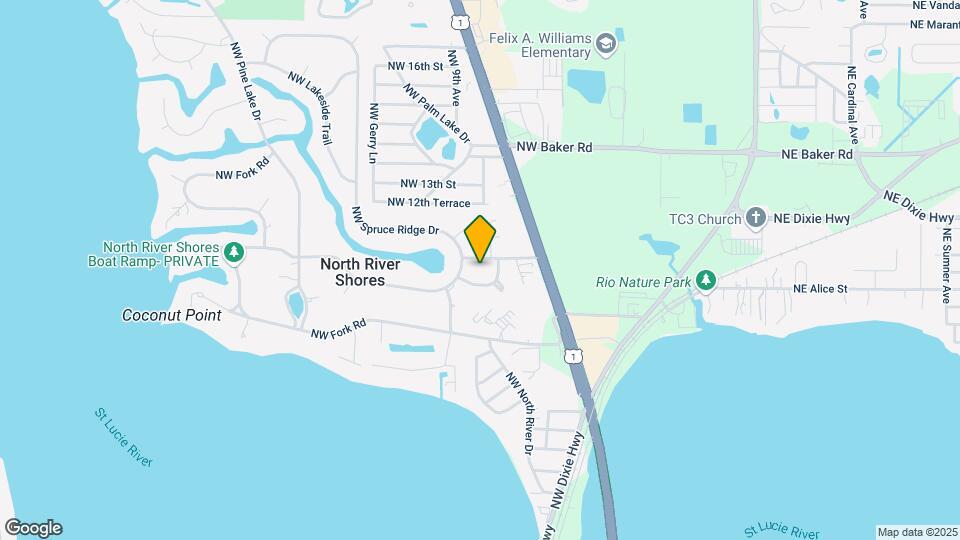 860 NW River Shores Blvd Map and Location Details