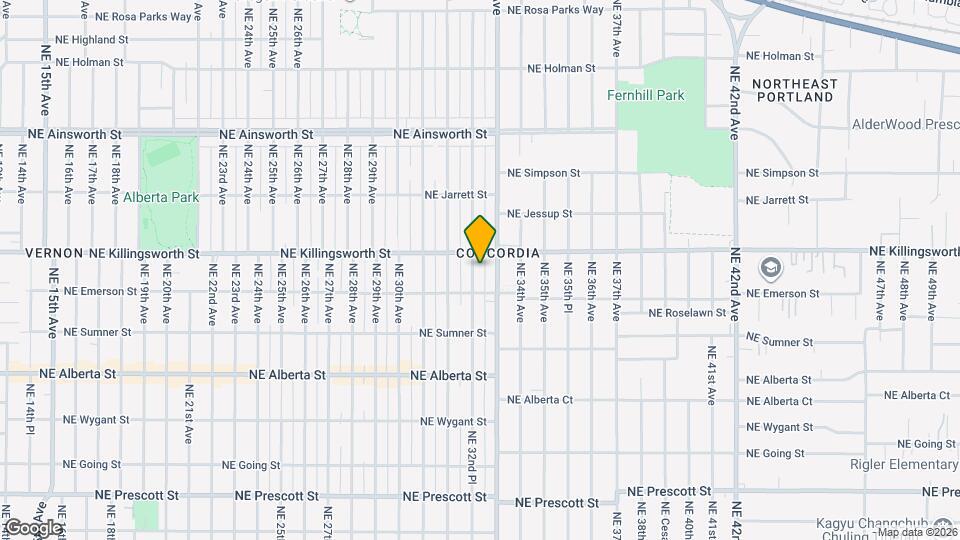 5410 NE 32nd Pl., Unit Lower Mapa y Detalles de la Ubicación