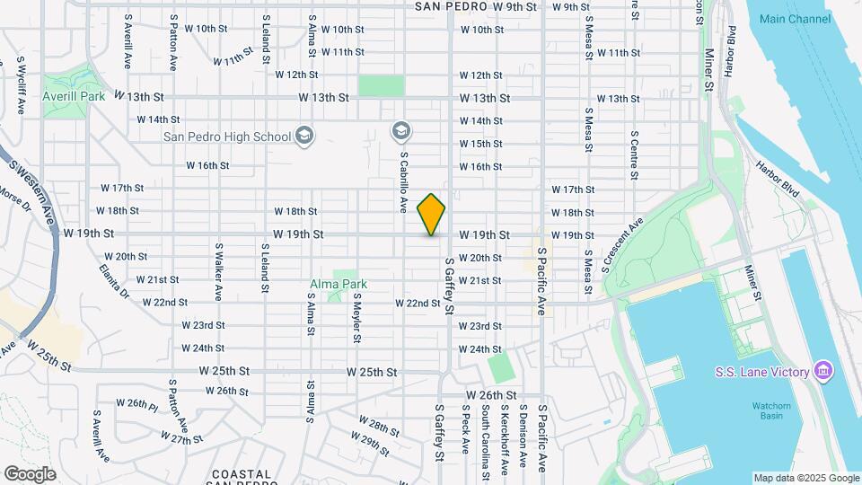 737 W 19th St, Unit 3 Mapa y Detalles de la Ubicación