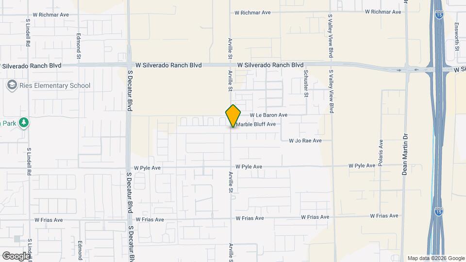 4388 Bayley Skye Ave Map and Location Details