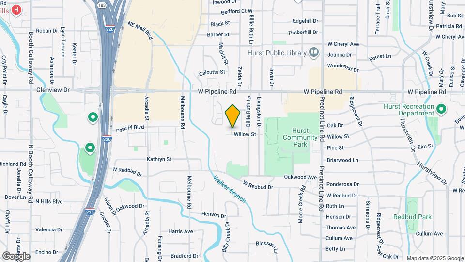 606 Ridgeline Dr Map and Location Details