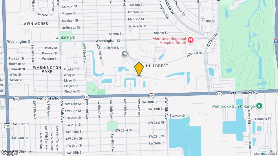 4426 Greenway Dr Map and Location Details