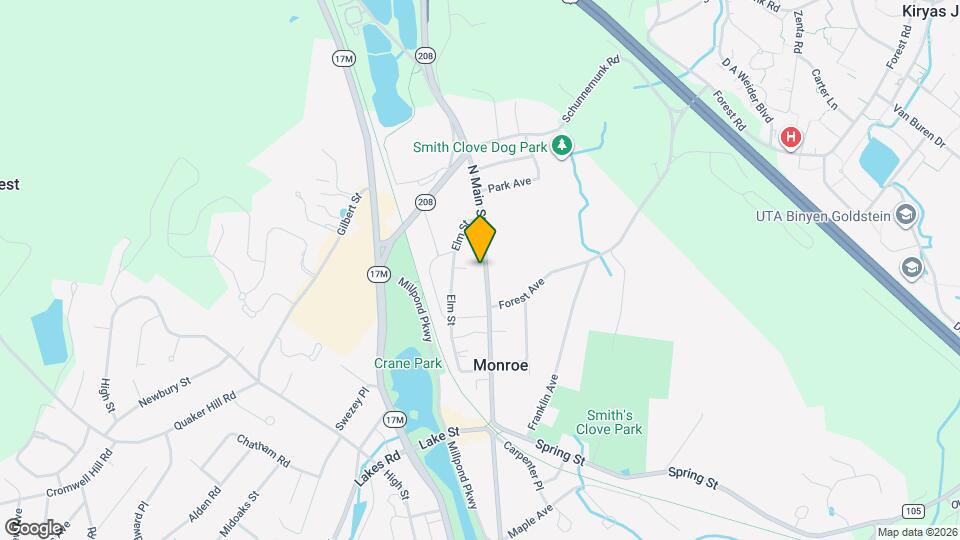 241 N Main St Map and Location Details