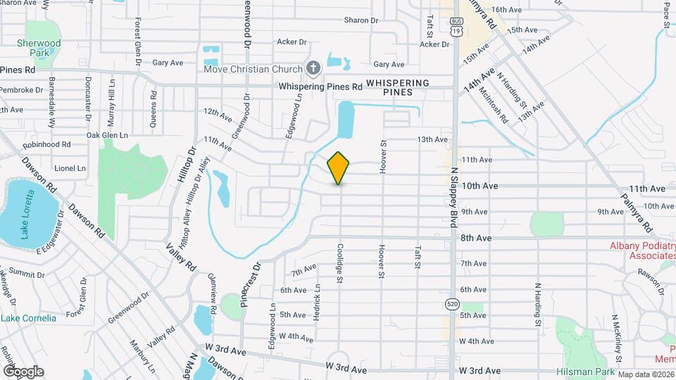 1401 10th Ave Map and Location Details