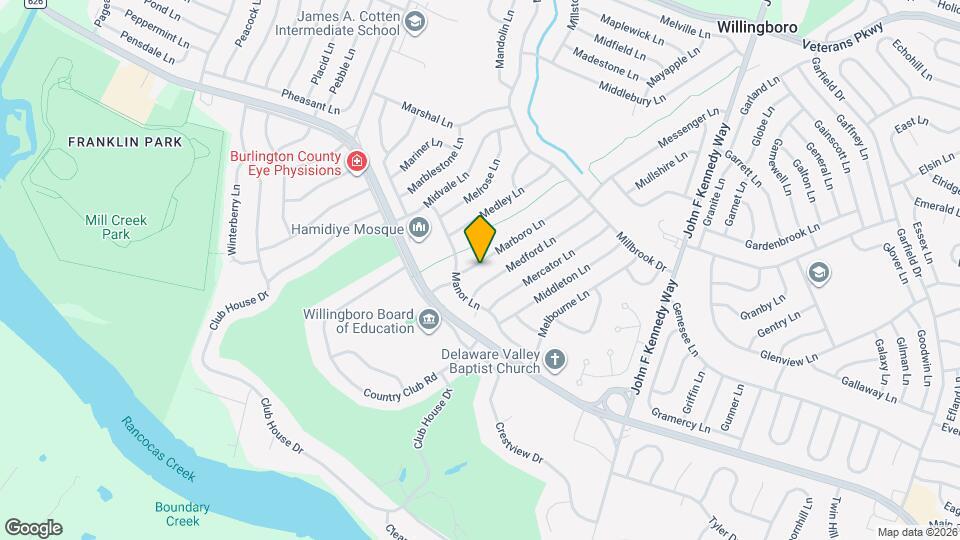 8 Marboro Ln Map and Location Details