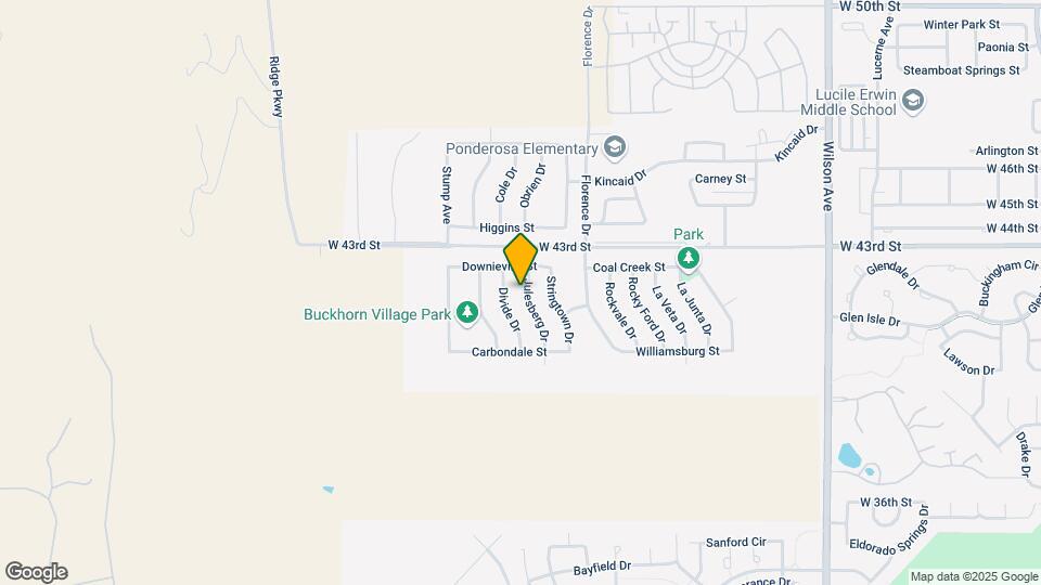 4225 Julesberg Dr Map and Location Details