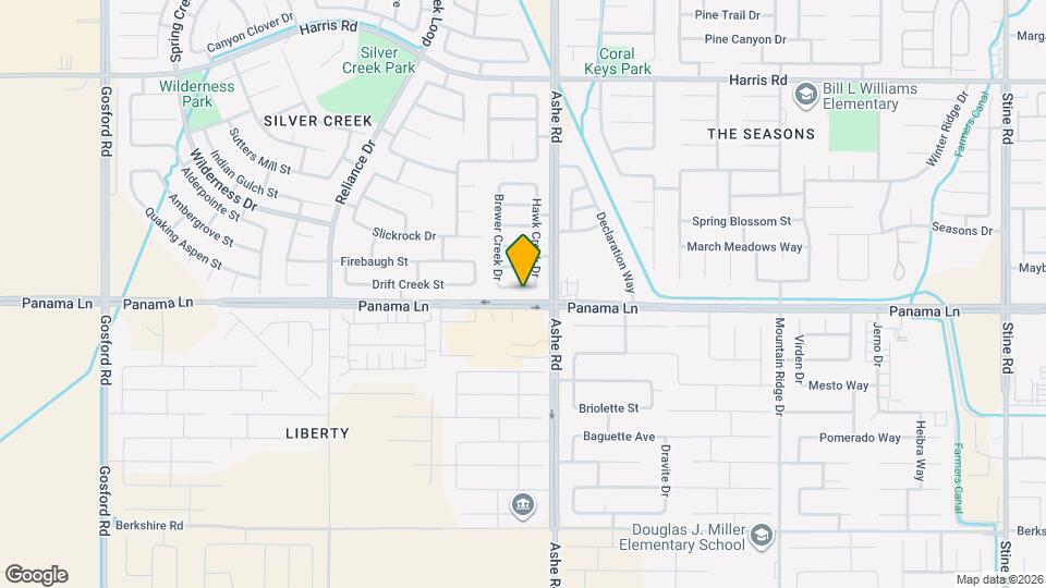 6615 Silver Moon Dr Map and Location Details