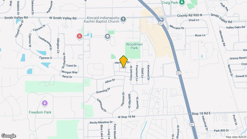 1240 Cutler Ln Map and Location Details