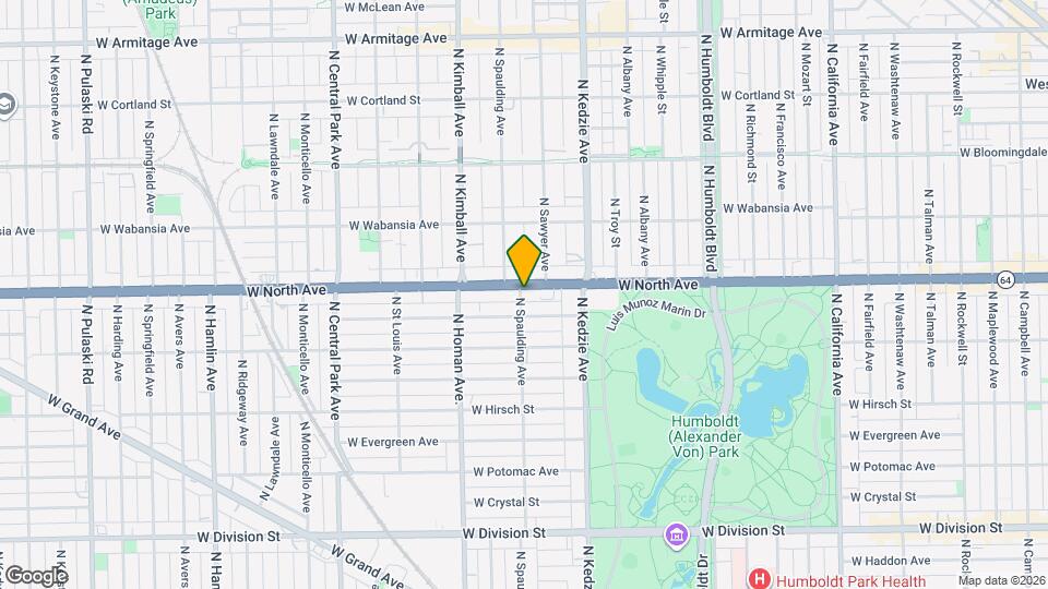 3259 W North Ave, Unit 2 Map and Location Details