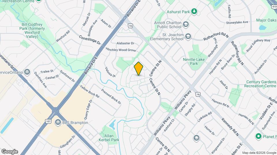 90 Foster Crescent Map and Location Details